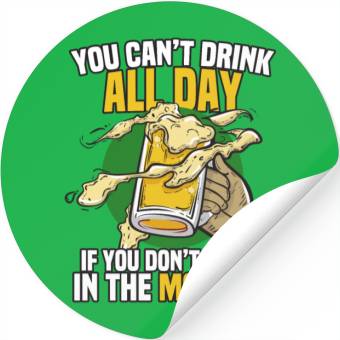Discover st.patricks, drinking, irish, four, leaf, clover, Stickers