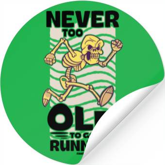 Discover Run jogging sport race training gift Stickers
