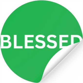 Discover Blessed Stickers