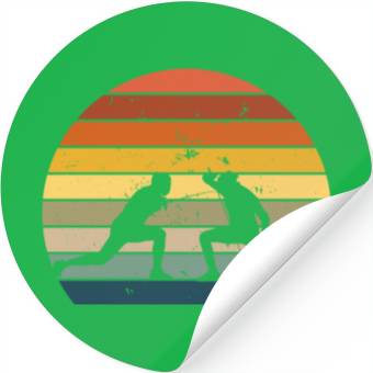 Discover Retro fencing Stickers