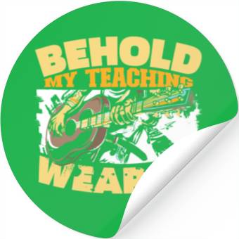 Discover Music Teacher Stickers