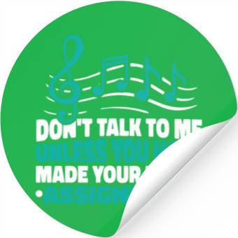 Discover Music Teacher Notes Stickers