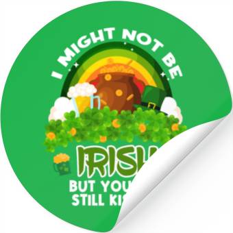 Discover st.patricks, drinking, irish, four, leaf, clover, Stickers