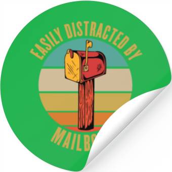 Discover Mail delivery, Postal worker Stickers