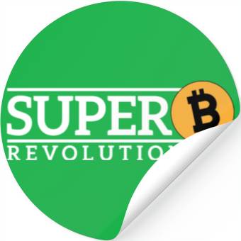 Discover Bitcoin cryptocurrency, Bitcoin BTC Stickers