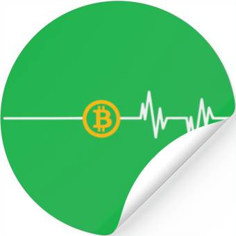 Discover Bitcoin Cryptocurrency Bitcoin BTC Stickers