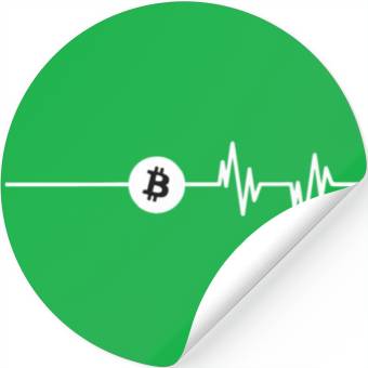Discover Bitcoin Cryptocurrency Bitcoin BTC Stickers