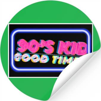 Discover 90s, forever Stickers