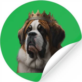 Discover saint Bernard Stickers