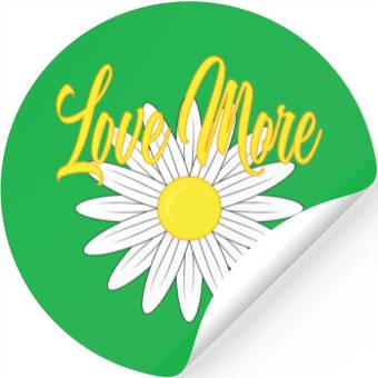 Discover daisy flower Stickers