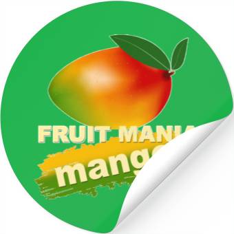 Discover FRUIT MANIA MANGO Stickers