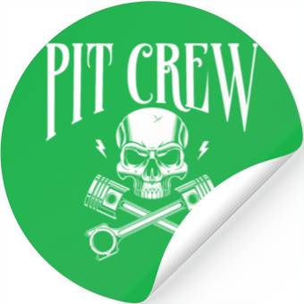 Discover Drag Racing Race Car Pit Crew Stickers