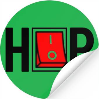 Discover hip hop Stickers