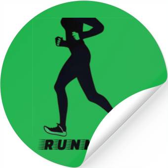 Discover RUNNING - JOGGING FEMALE Stickers