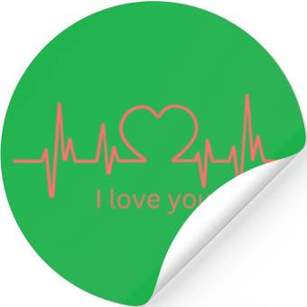 Discover I Love You Stickers