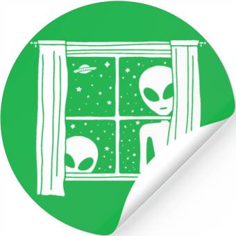 Discover Alien Weird Stickers