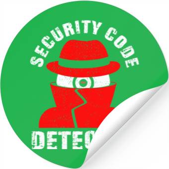 Discover Network And Computer Security Hard Disc Detective Stickers
