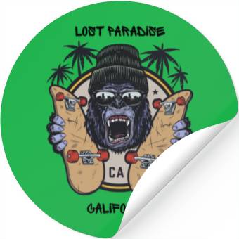 Discover LOST PARADISE Stickers