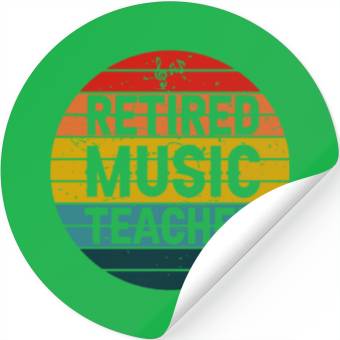 Discover Music Teacher Stickers