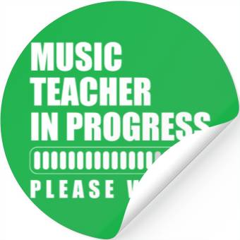 Discover Music Teacher Stickers