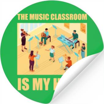 Discover Music Teacher Stickers