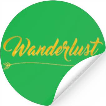 Discover WANDERLUST Stickers