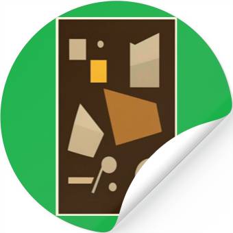 Discover Chocolate Espresso Candy Bar Stickers