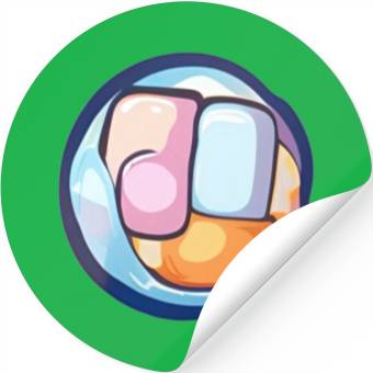 Discover Rainbow Ice is Very Nice Stickers