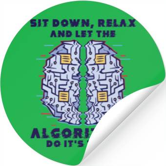 Discover Computer Algorithm Programmer Artificial Stickers