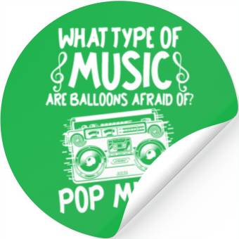 Discover Music Teacher Funny Stickers