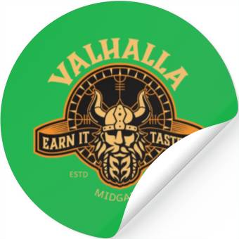 Discover Valhalla Brewing Stickers