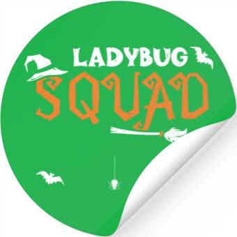 Discover Ladybug Squad - Halloween Stickers