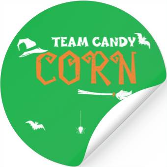 Discover Team Candy Corn - Halloween Stickers