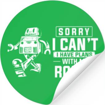 Discover Robotics, Robot Engineer Stickers