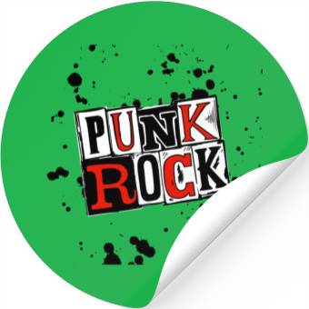 Discover PUNK ROCK Stickers