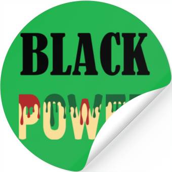 Discover Black Power Stickers