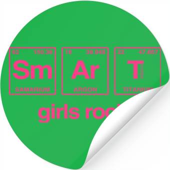 Discover SMART GIRLS ROCK - Elements Periodic Table Stickers