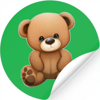 Discover Cute Teddy Bear Stickers