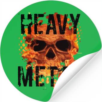 Discover Heavy metal Stickers