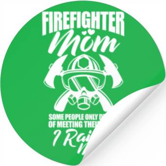 Discover Firefighter Mom Stickers