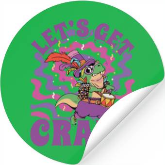 Discover Party - Dinosaur Let's Get Crasy Stickers