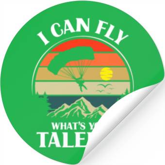 Discover Skydive, SKydiving, Skydiver Stickers