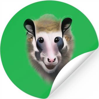 Discover Opossum Stickers