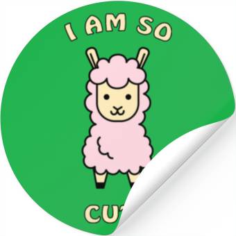 Discover sweet lama Stickers