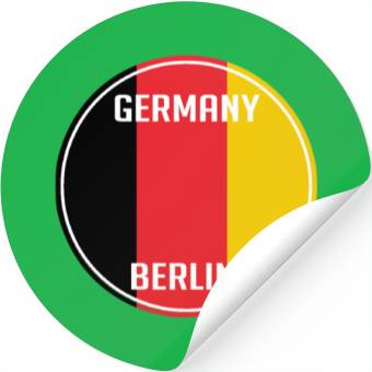 Discover Germany Berlin Stickers