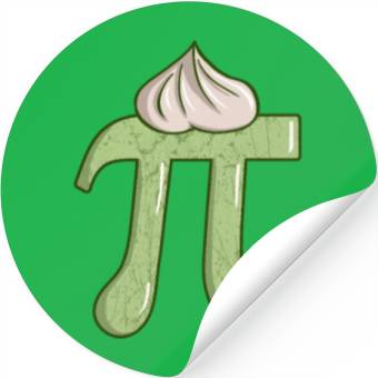 Discover Key Lime Pi - Funny Pi Day Math Teacher Stickers