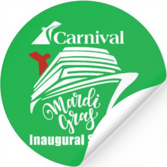 Discover Mardi Gras Carnival 2023 Stickers