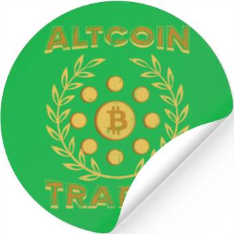 Discover Altcoin Trader Crypto Bitcoin Blockchain Trader Stickers