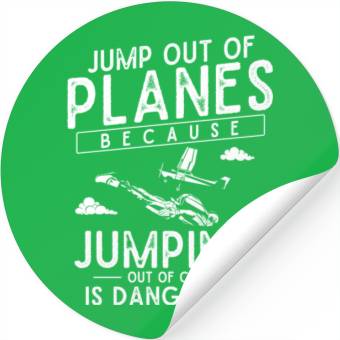 Discover Skydiving, Skydiver , Sky diver Stickers
