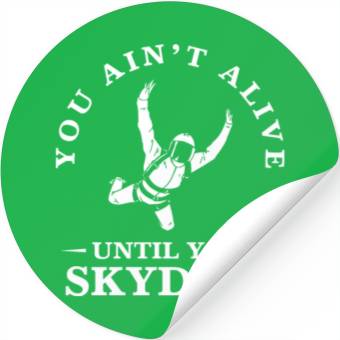 Discover Skydiving, Skydiver , Sky diver Stickers